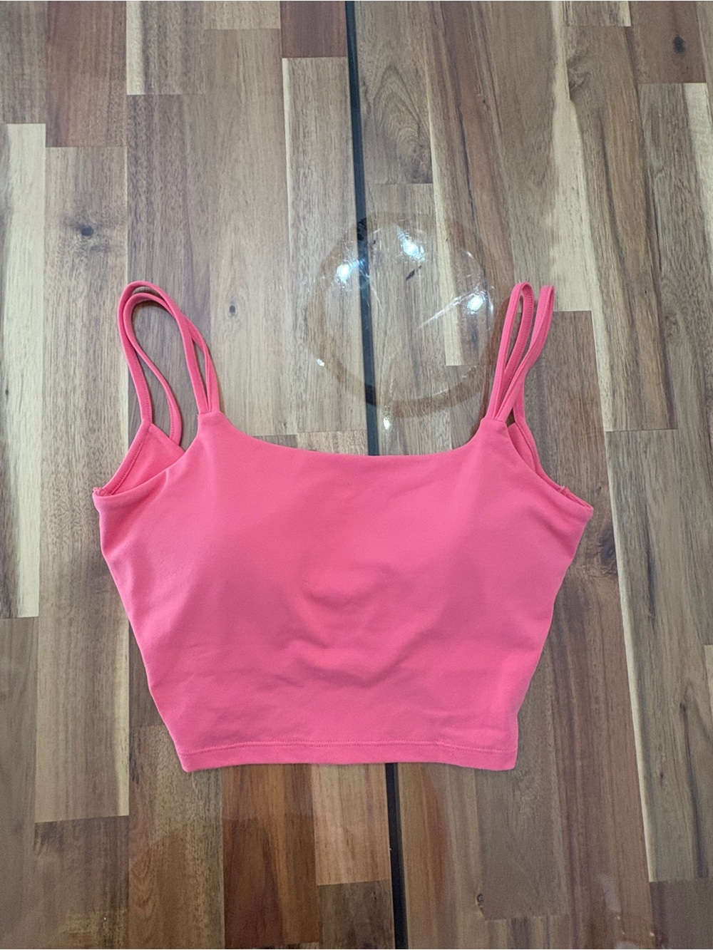 NWT Sz XS Halara UltraSculpt™ Double Straps Twisted Backless Cropped Yoga Tank